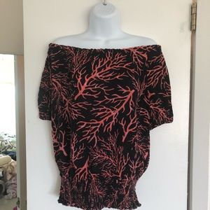 🌺Michael Kors   Off shoulder peasant top